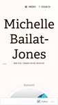 Mobile Screenshot of michellebailatjones.com