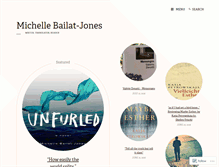 Tablet Screenshot of michellebailatjones.com